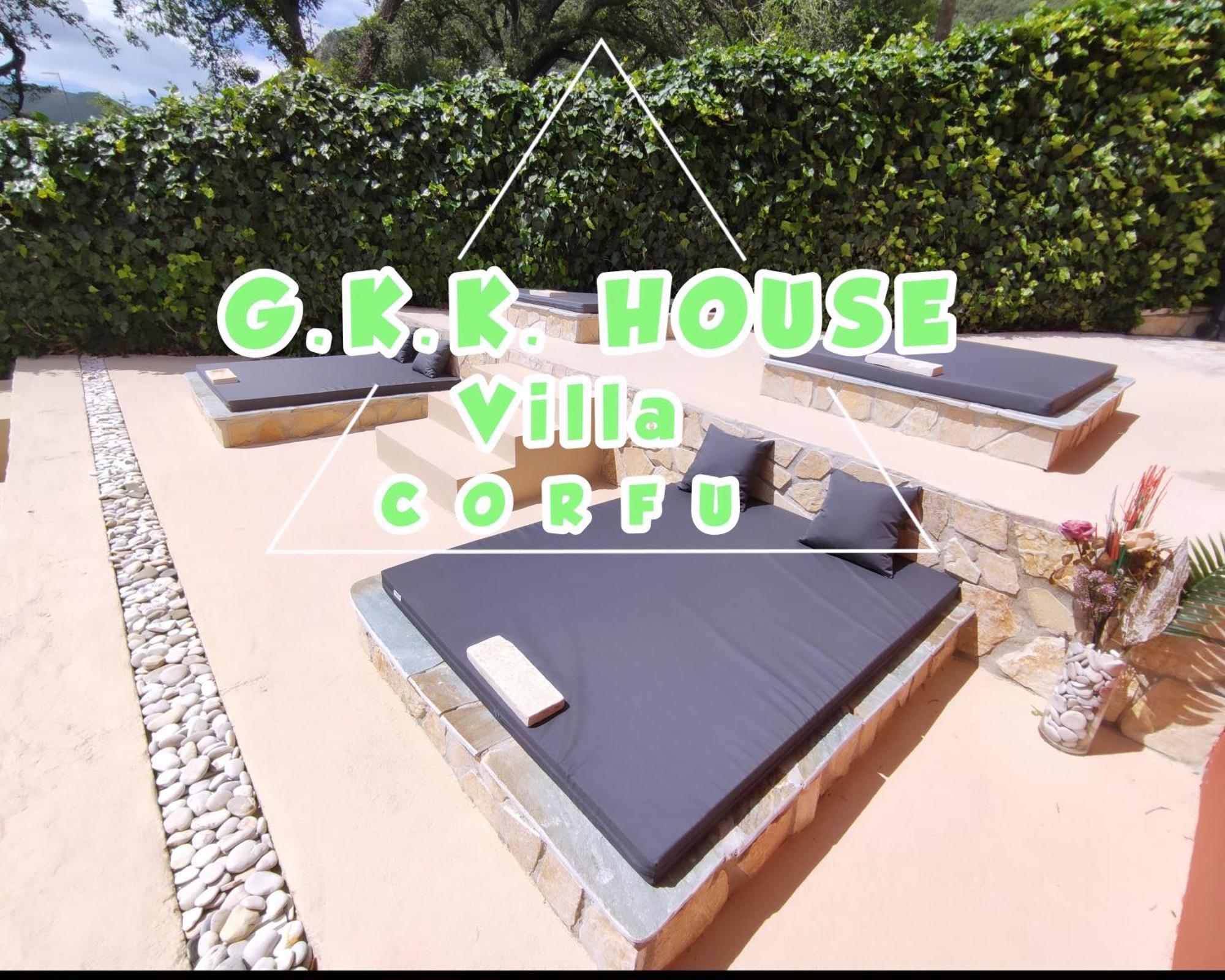 Gkk House Private Swimming Pool Luxury House Villa Skriperon Exterior photo